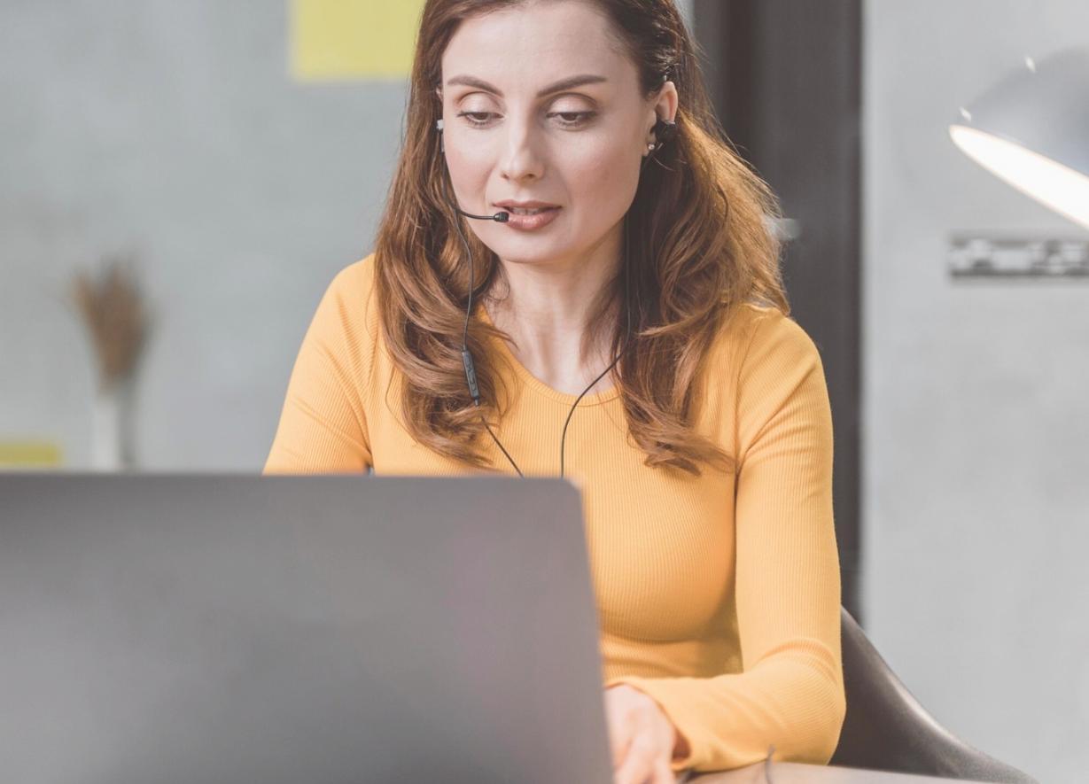 Sesión interactiva de webinar financiero